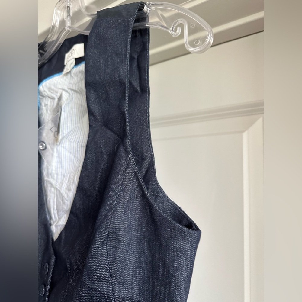 Loft Denim Vest - Picture 8 of 10